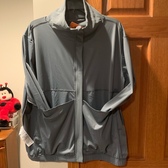 NEW Kirkland Signature Ladies’ Active Full Zip Lightweight Jacket, XXL, Blue - Picture 6 of 6